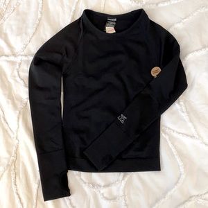 Long-sleeve Black Active Top